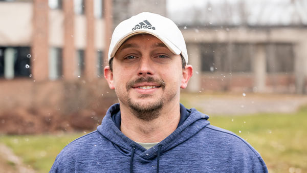 Photo of St. Scholastica student and veteran, Jon Whaley
