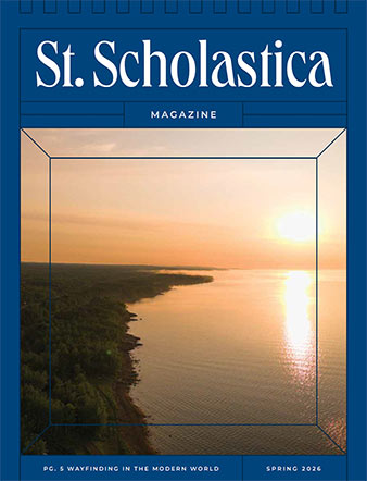 Cover of the Fall 2026 Issue of the St. Scholastica magazine.