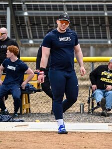 St. Scholastica Track and Field Athlete Trent Beseth.