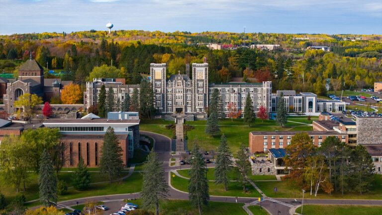Photo of St. Scholastica's Duluth Main Campus.