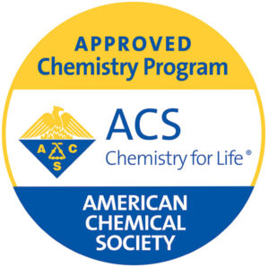 American Chemistry Society Approved Chemistry Program Logo