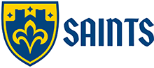 St. Scholastica Athletics full-color horizontal logo