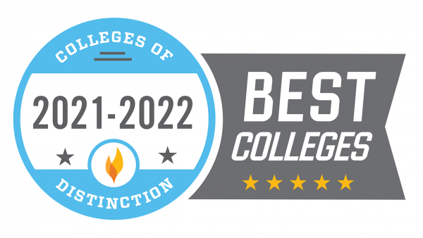 Colleges of Distinction - Best Colleges badge