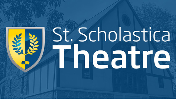 St. Scholastica Theatre logo.