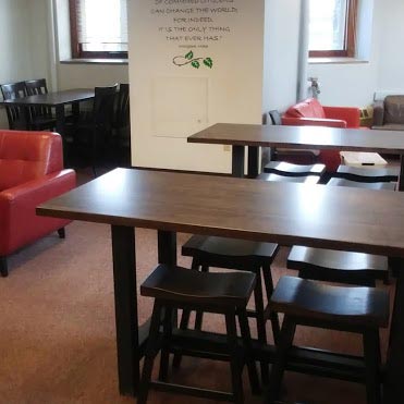 The Center for Just Living student space