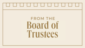 From the Board of Trustees graphic.