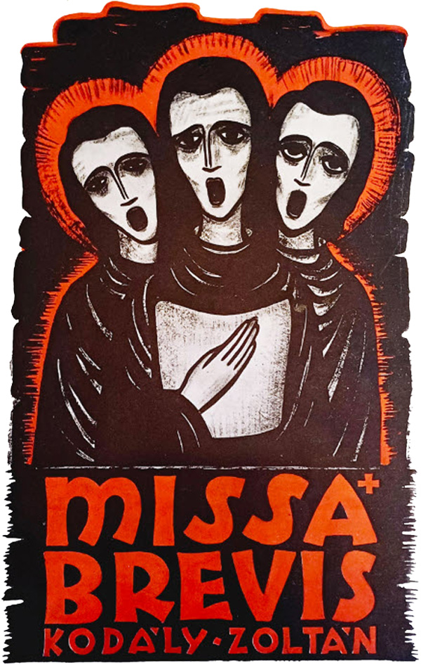 Cover image of Zoltán Kodály’s “Missa Brevis."