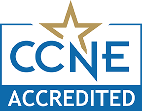 CCNE Accredited logo