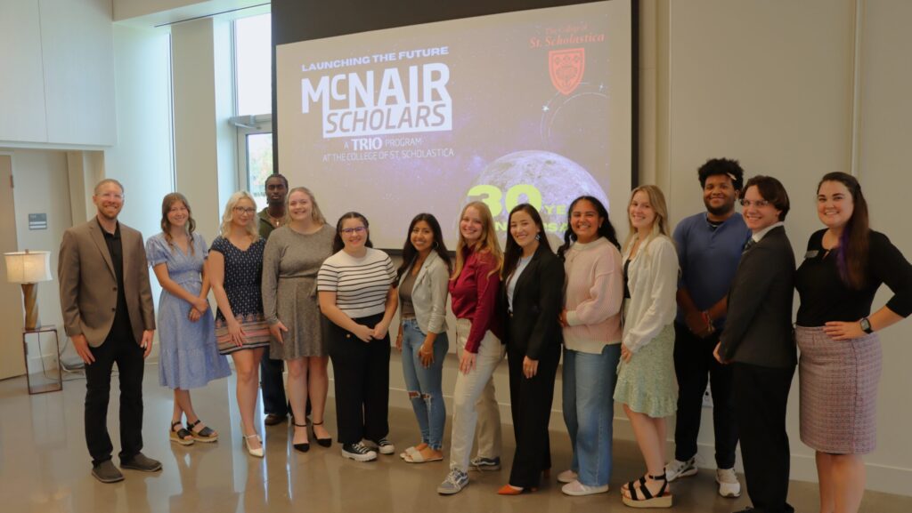 Group photo at the McNair 30th Annual Symposium in September.