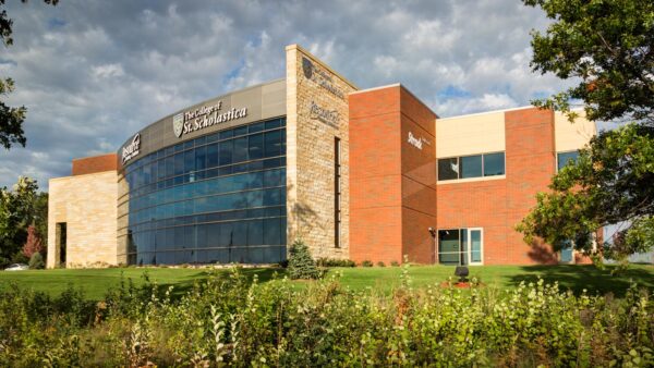 Exterior view of the St. Cloud campus building.