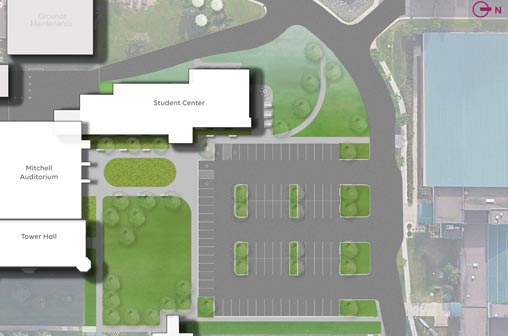 Student Center Site Plan