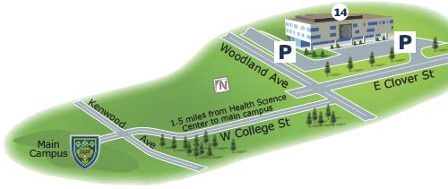 Visitor Parking Map