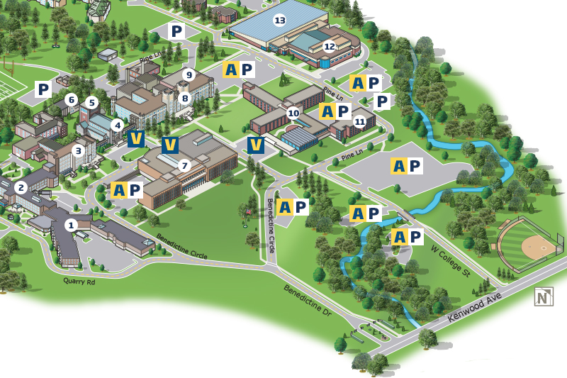 Visitor Parking Map